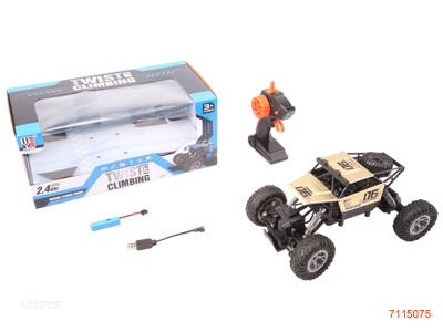 2.4G 1:14 5CHANNELS R/C DIE-CAST CAR W/LIGHT/3.7V BATTERY PACK IN CAR/USB CABLE W/O 2*AA BATTERIES IN CONTROLLER 2COLOURS
