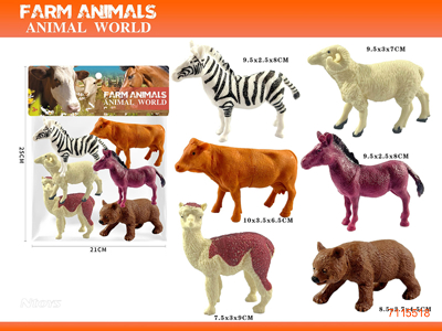 FARM ANIMAL 6PCS