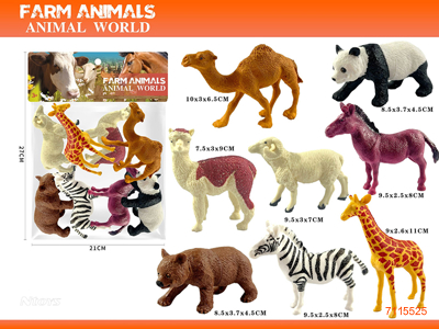 FARM ANIMAL 8PCS