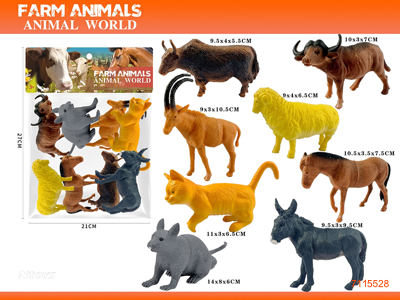 FARM ANIMAL 8PCS