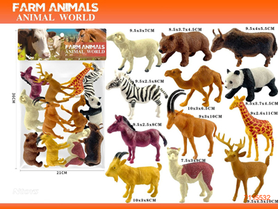 FARM ANIMAL 12PCS