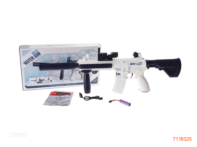 62CM B/O WATER GUN W/3.7V BATTERY PACK/USB CABLE