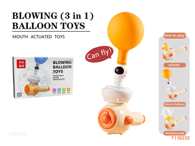 3IN1 BLOWING BALLOON TOYS