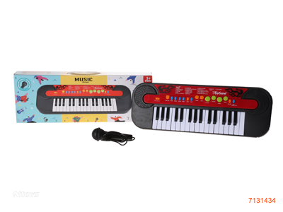 32KEY ELECTRIC KEYBOARD W/MICROPHONE W/O 4*AA BATTERIES