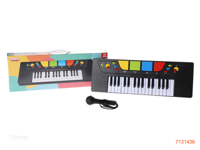 32KEY ELECTRIC KEYBOARD W/MICROPHONE W/O 4*AA BATTERIES