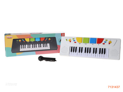 32KEY ELECTRIC KEYBOARD W/MICROPHONE W/O 4*AA BATTERIES