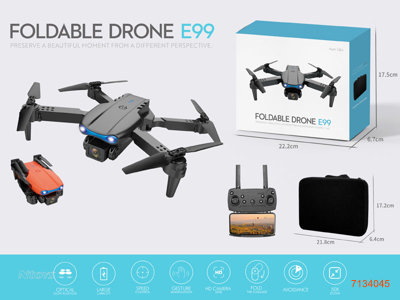 2.4G 6CHANNEL R/C QUADROTOR W/LIGHT/WIFI/50X ZOOM CAMERA/3.7V BATTERY/USB CABLE W/O 3*AA BATTERIES IN CONTROLLER 3COLOURS
