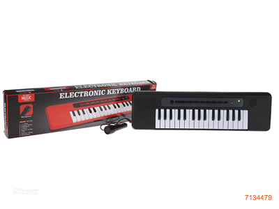 32KEY ELECTRIC KEYBOARD W/MICROPHONE/MUSIC,W/O 4*AA BATTERIES