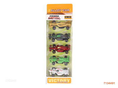 FREE WHEEL DIE-CAST CAR 5PCS