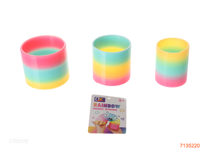 RAINBOW RINGS 3PCS