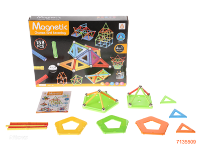 3D MAGNETIC BLOCK 158PCS