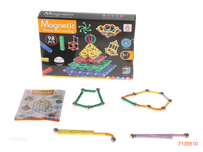 3D MAGNETIC BLOCK 98PCS