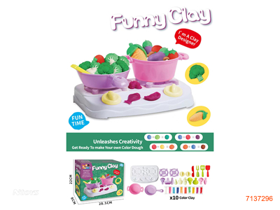 KITCHEN PLASTICINE SET