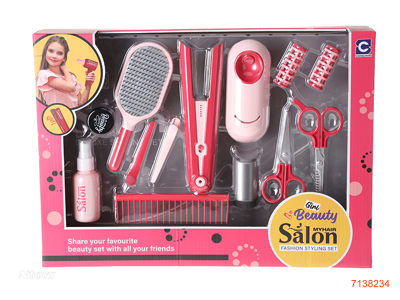 BEAUTY SET W/LIGHT/SOUND W/O 2*AAA BATTERIES