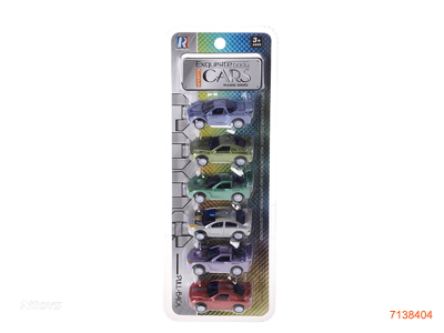 P/B CAR 6PCS