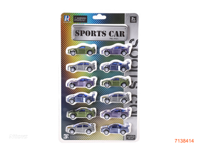 P/B CAR 12PCS