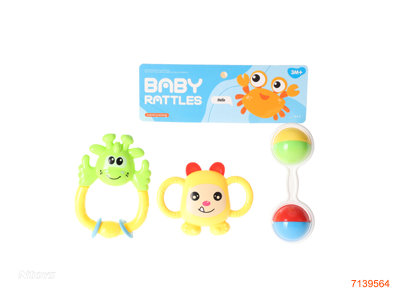 BABY RATTLE 3PCS