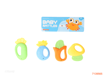 BABY RATTLE 4PCS