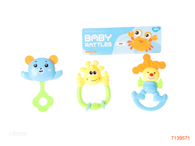 BABY RATTLE 3PCS