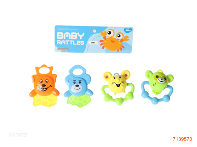 BABY RATTLE 4PCS