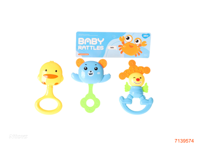 BABY RATTLE 3PCS