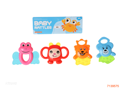 BABY RATTLE 4PCS