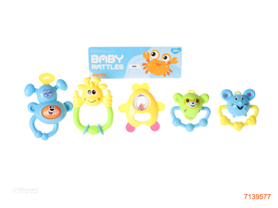 BABY RATTLE 5PCS