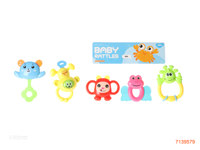 BABY RATTLE 5PCS