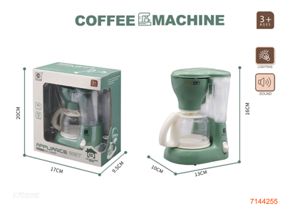 COFFEE MACHINE W/LIGHT/SOUND W/O 3*AA BATTERIES