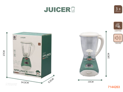 JUICER W/LIGHT/SOUND W/O 2*AA BATTERIES