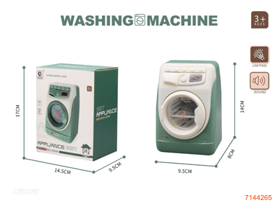 WASHING MACHINE W/LIGHT/SOUND W/O 2*AA BATTERIES