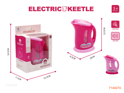 KETTLE W/LIGHT/SOUND W/O 2*AA BATTERIES