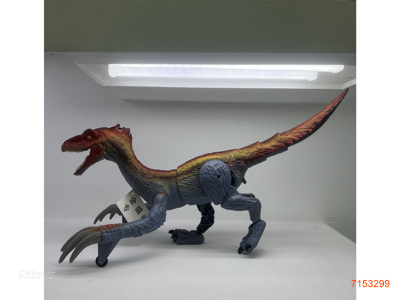 2.4G 5CHANNLES R/C DINOSAUR W/LIGHT/SOUND/SPRAY/3.7V BATTERY PACK/USB CABLE IN DINOSAUIR W/O 2*AA BATTERIES IN CONTROLLER