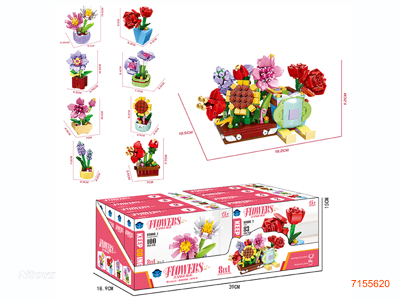 8IN1 BLOCK 8PCS/DISPLAY BOX 8ASTD