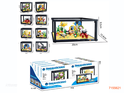 8IN1 BLOCK 8PCS/DISPLAY BOX 8ASTD