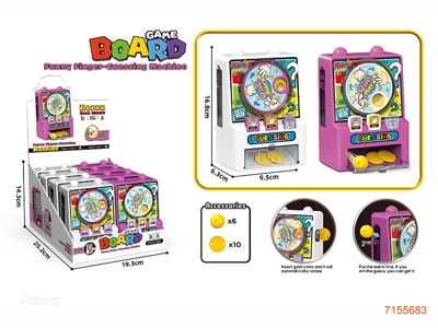 TABLE GAME 8PCS/DISPLAY BOX 2COLOURS