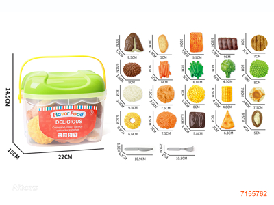 FOOD SET 22PCS