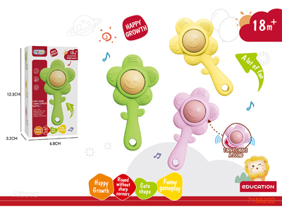 BABY RATTLE 3COLOURS