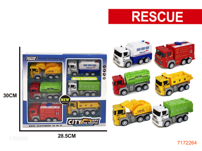 P/B CONSTRUCTION ENGINE 6PCS