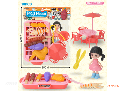 KITCHEN SET 18PCS