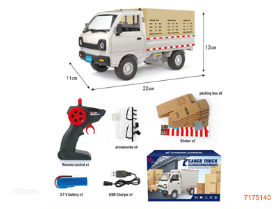 2.4G 4CHANNELS R/C CAR W/LIGHT/3.7V BATTERY PACK/USB CABLE IN CAR, W/O 3*AA BATTERIES IN CONTROLLER