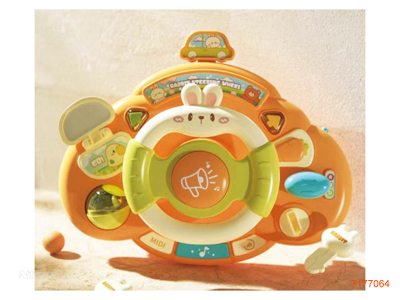 INFANT STEERING WHEEL W/LIGHT/MUSIC W/O 3*AA BATTERIES