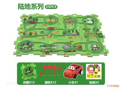 B/O TRAIN SET W/O 2*AAA BATTERIES  25PCS