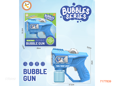 BUBBLE TOYS W/LIGHT W/O 4*AA BATTERIES